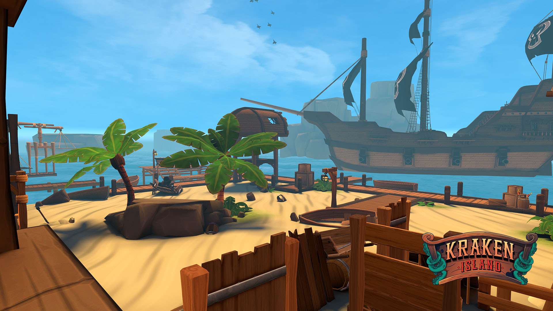 Kraken Island - Pirate Survival Shooter